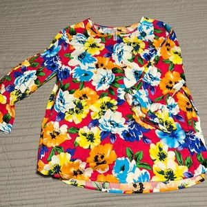 Watermelon - Floral Printed Top